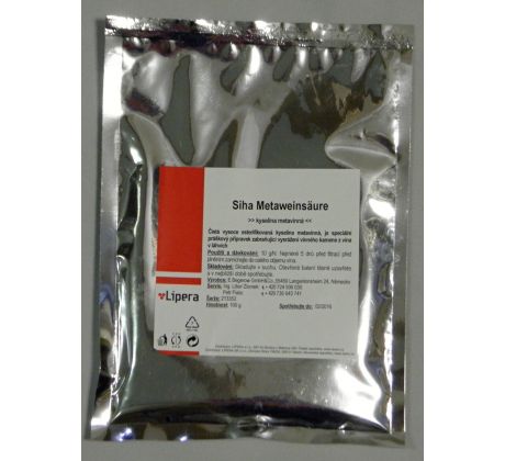 SIHA- kyselina metavinná- Metaweinsäure